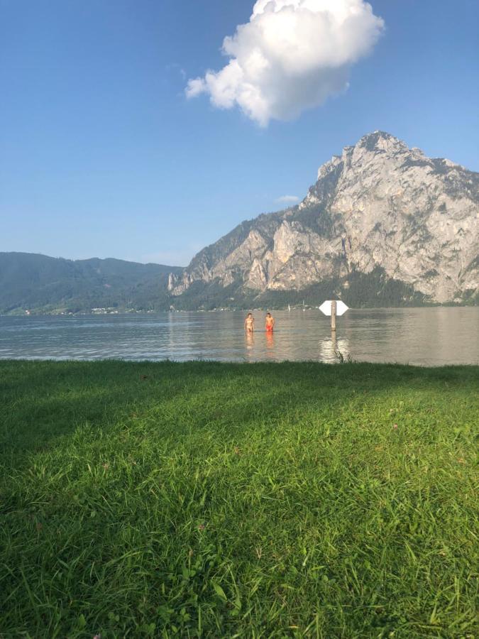 Bergglueck - Gemuetliches Appartement Am Traunsee Altmünster المظهر الخارجي الصورة